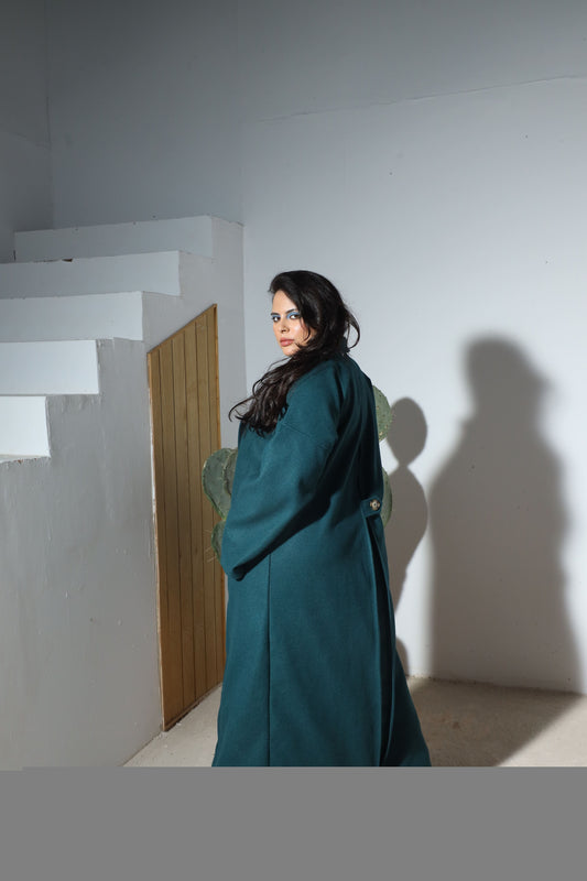 Daii Qamar Long Coat |ضَيّ قَمَر مِعْطَف طَوِيل