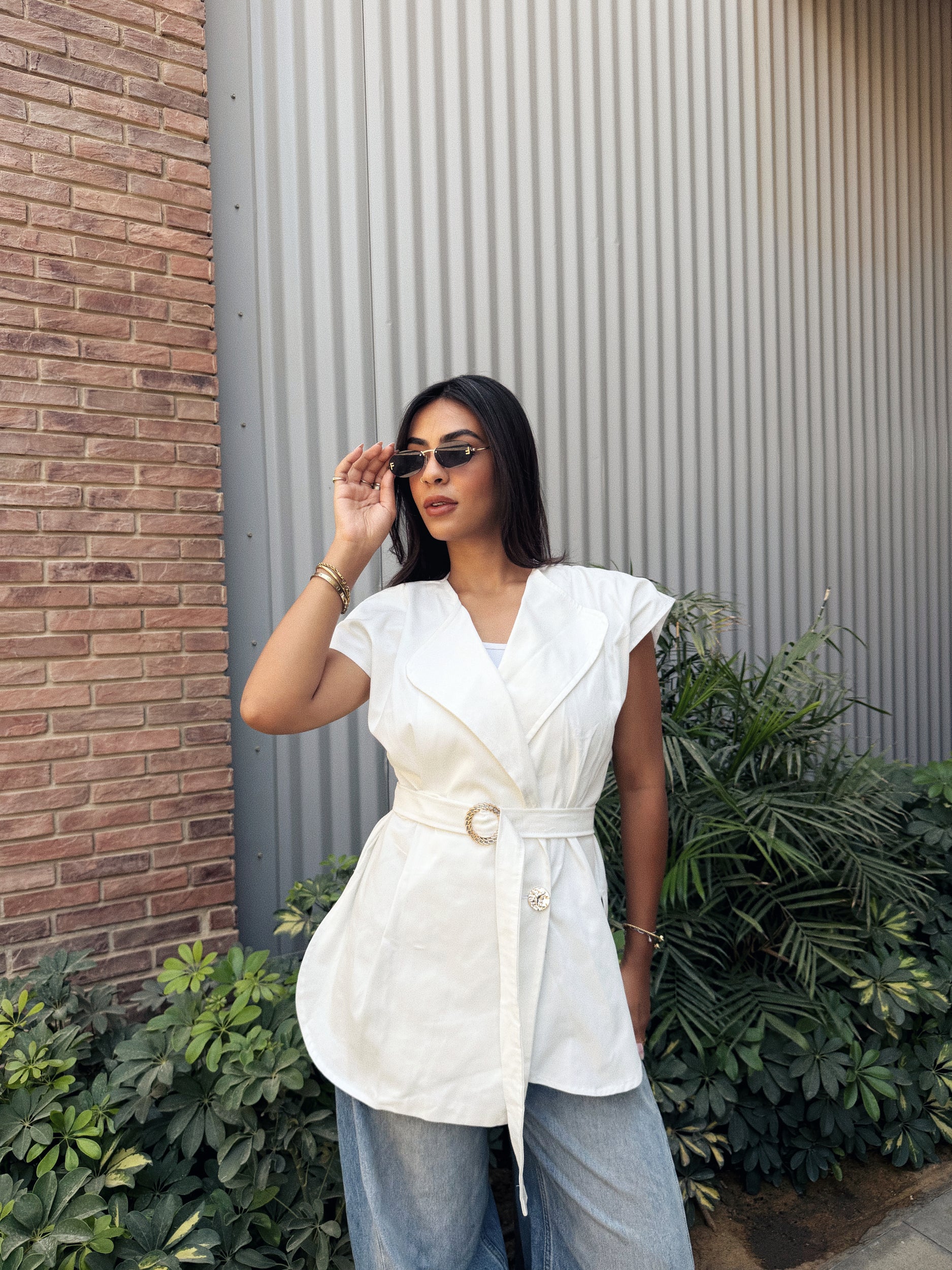 Hayah Sleeveless Jacket