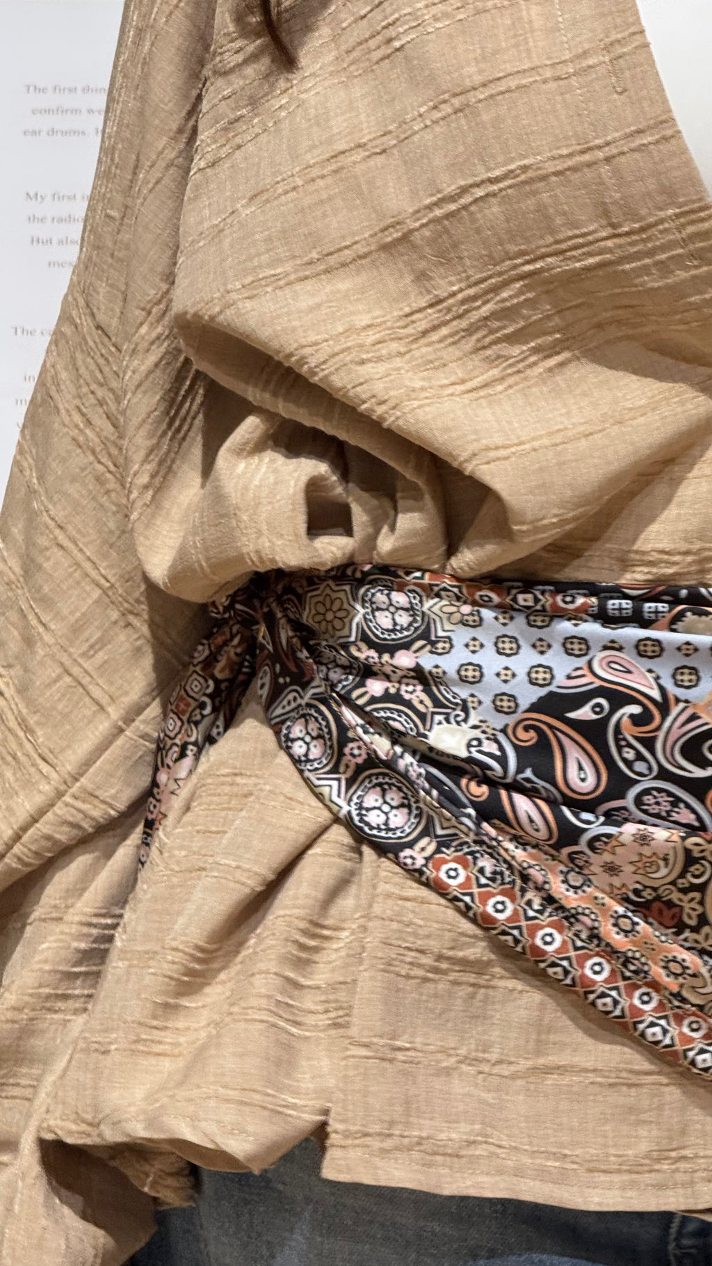 Najma Satin Scarf