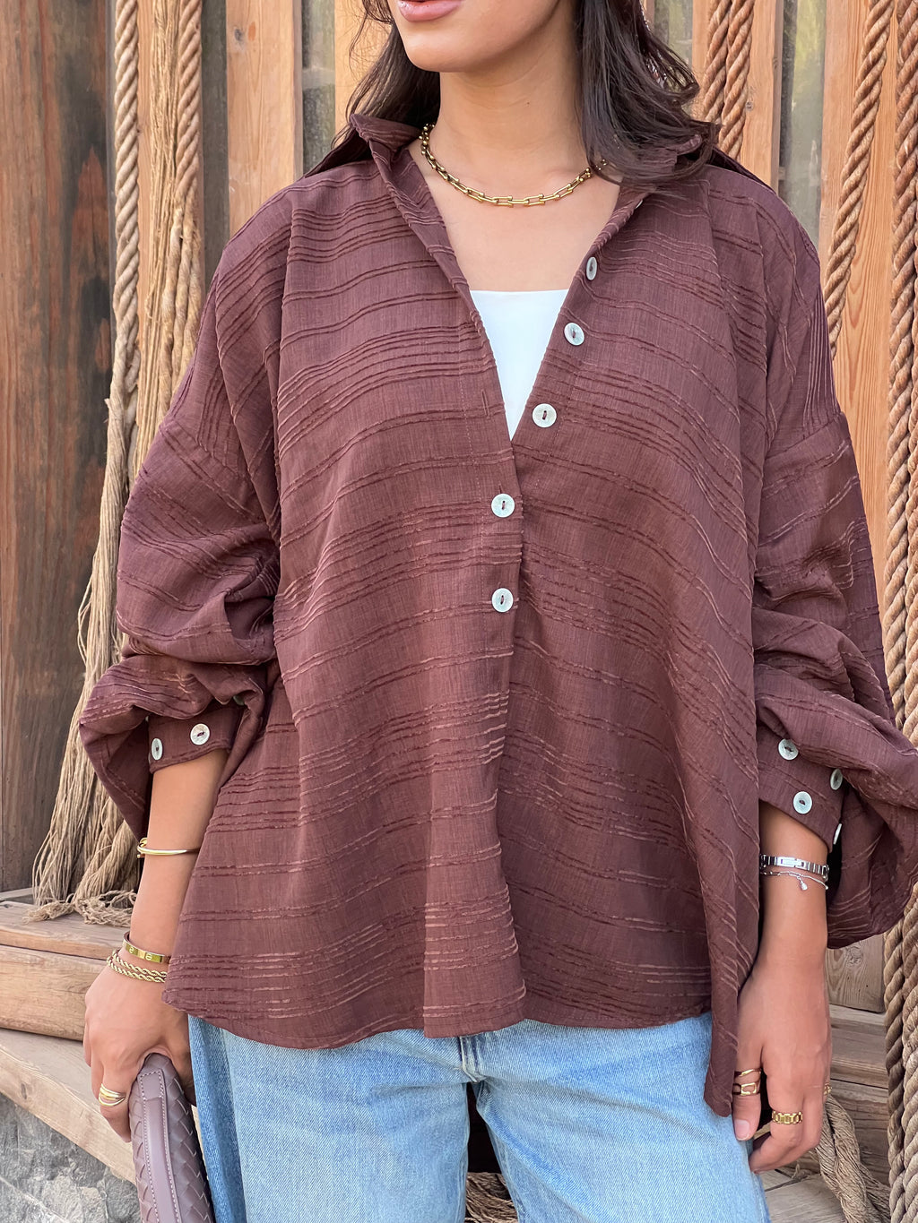 Sadaf Oversized Shirt