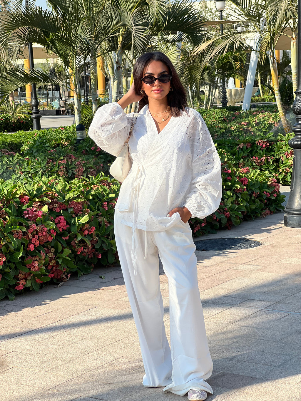 Loulou Wrap Blouse