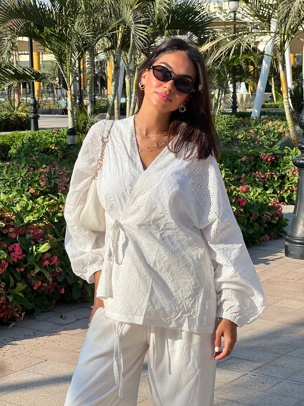 Loulou Wrap Blouse