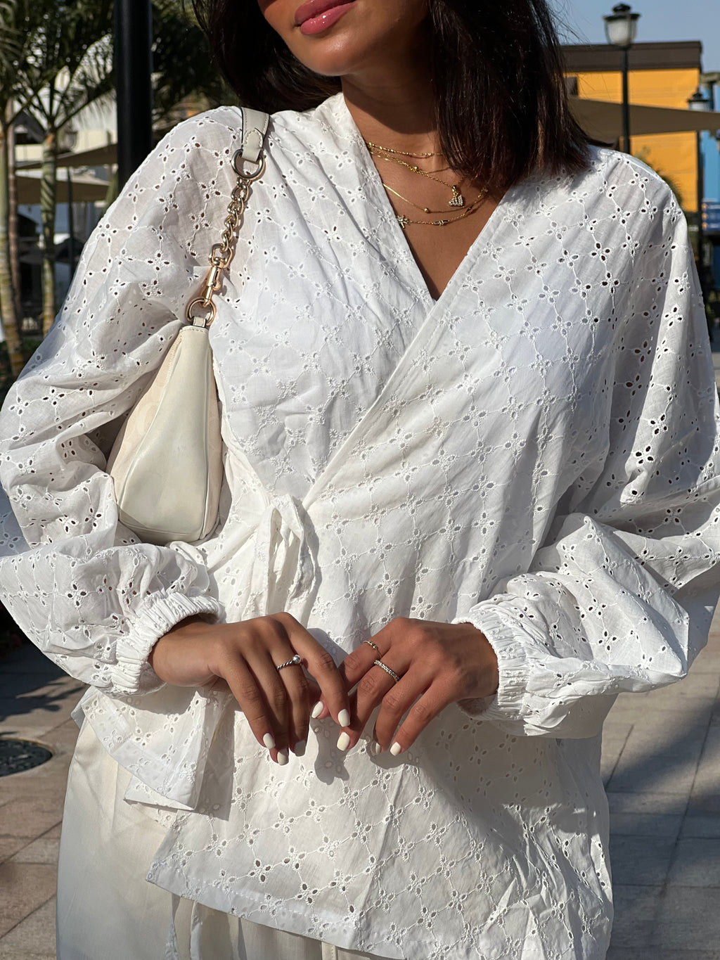 Loulou Wrap Blouse