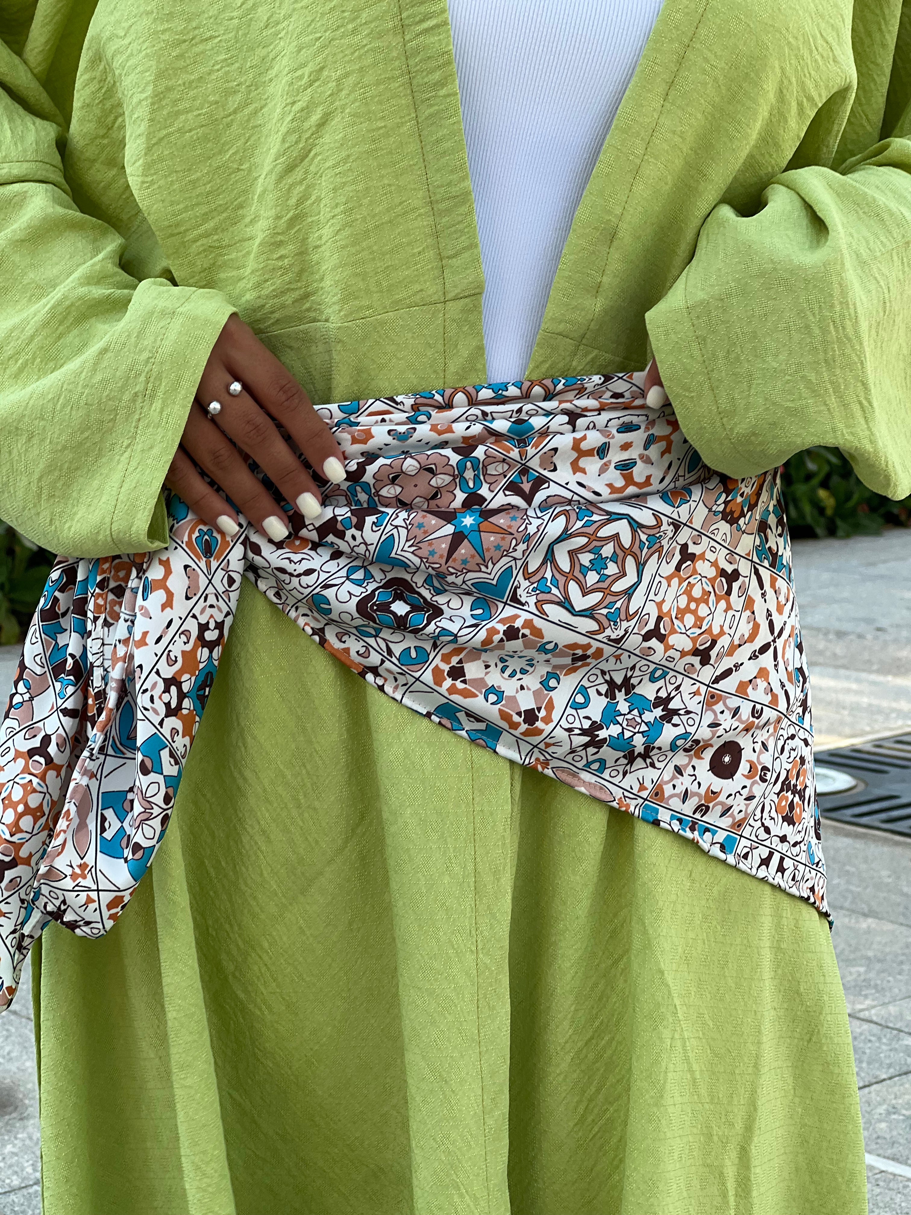 Najma Satin Scarf