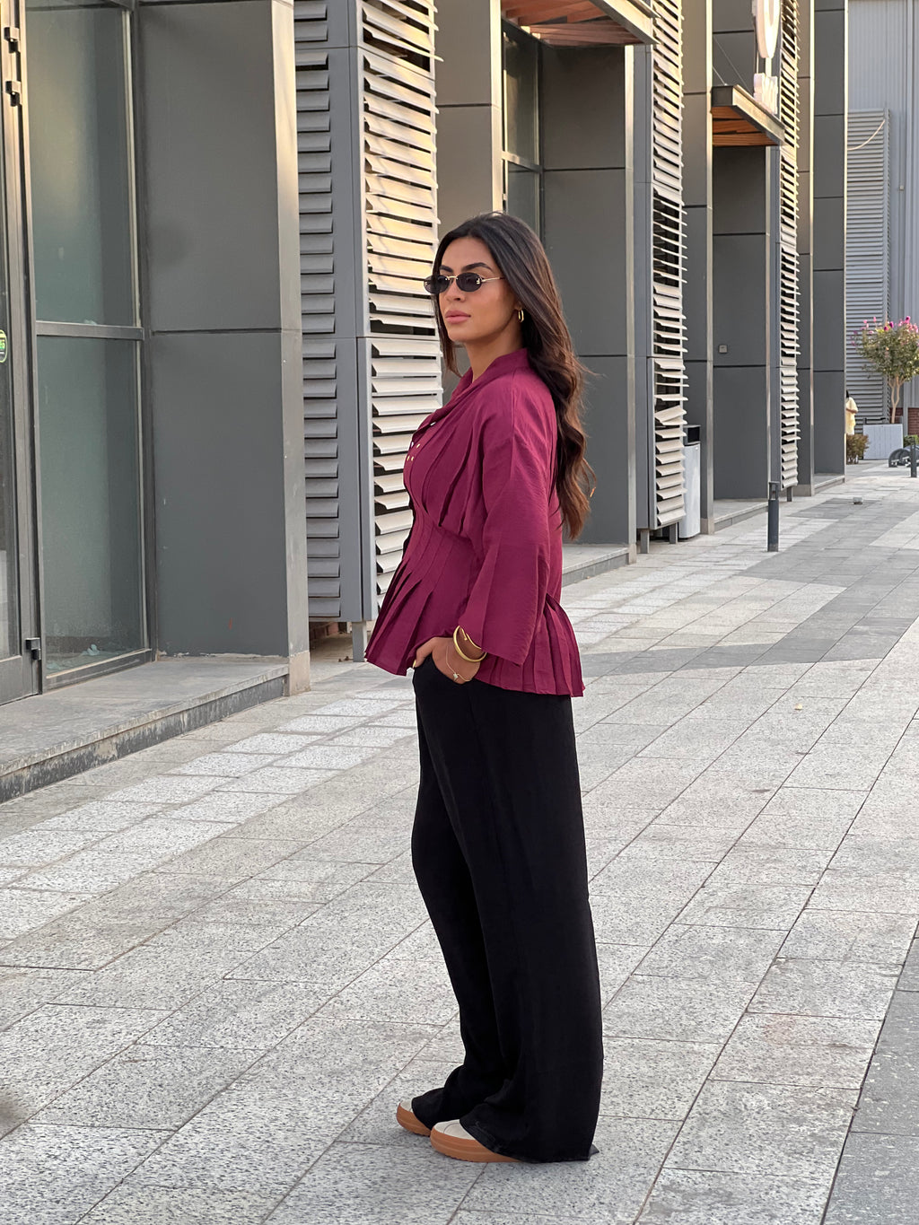 Shams Sleeved Fitted Shirt