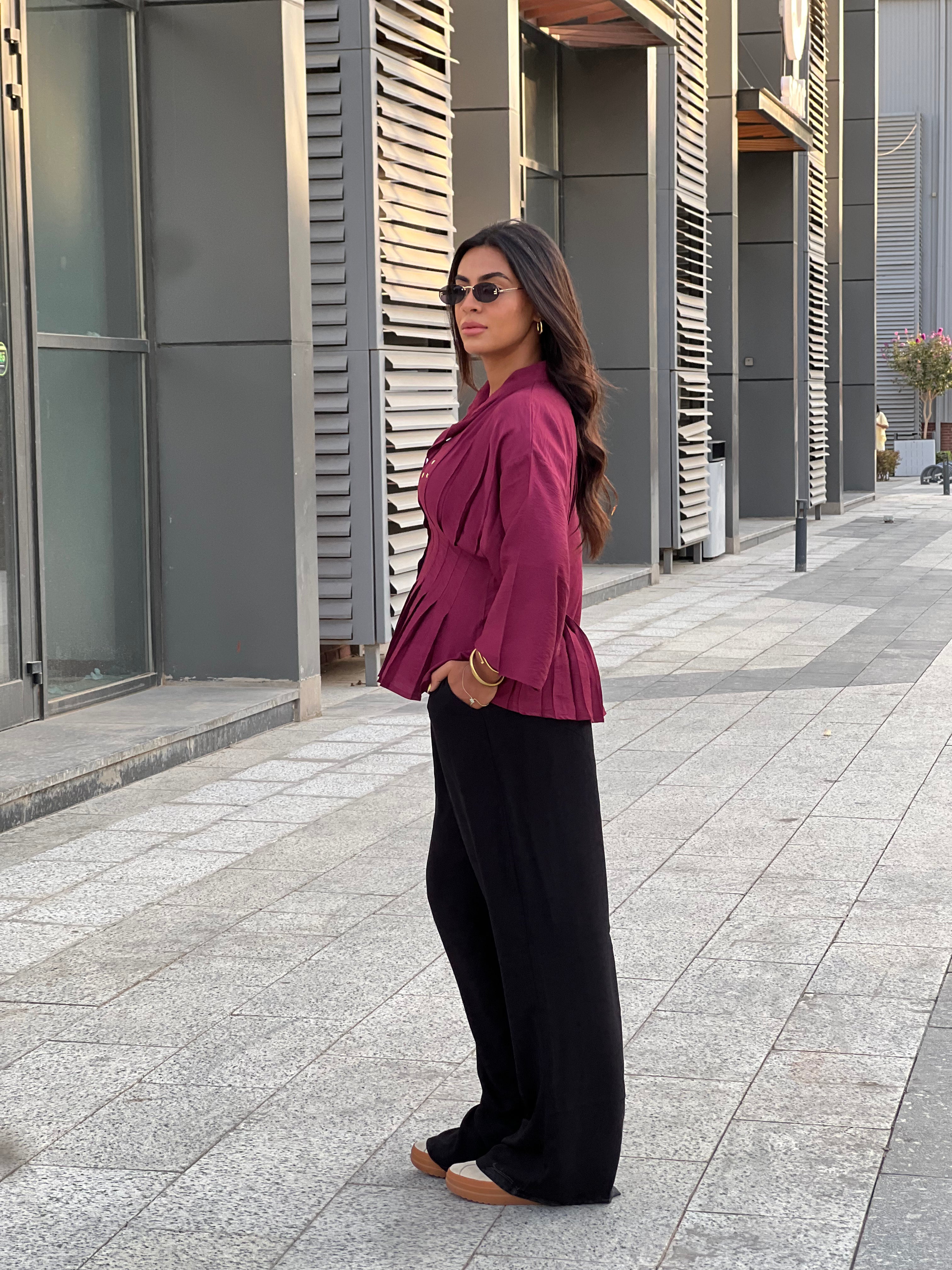 Shams Sleeved Fitted Shirt