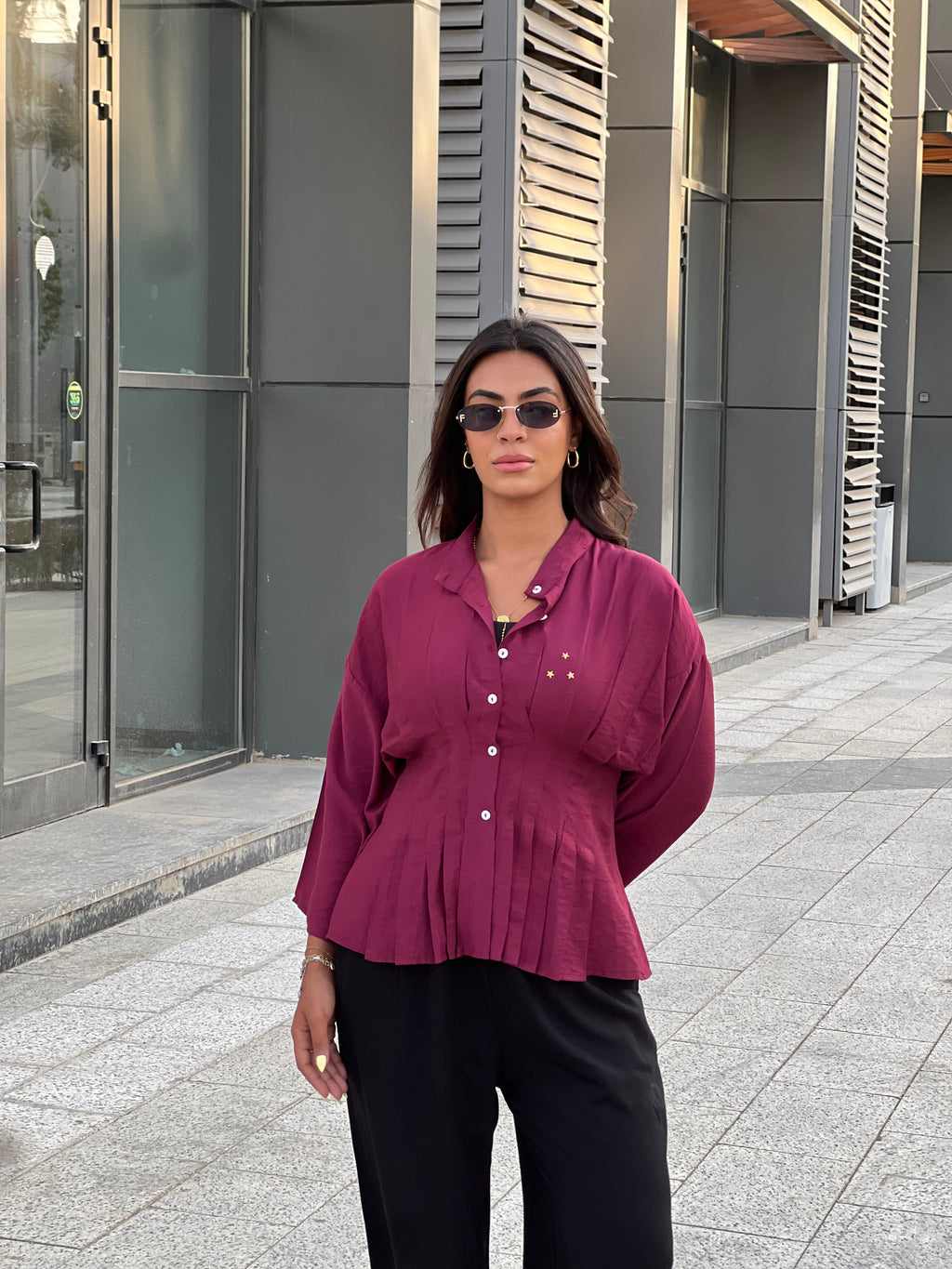 Shams Sleeved Fitted Shirt
