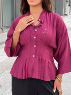 Shams Sleeved Fitted Shirt