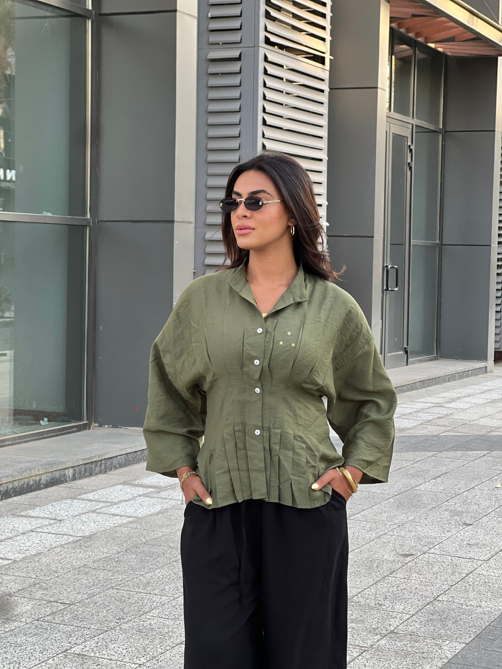 Shams Sleeved Fitted Shirt