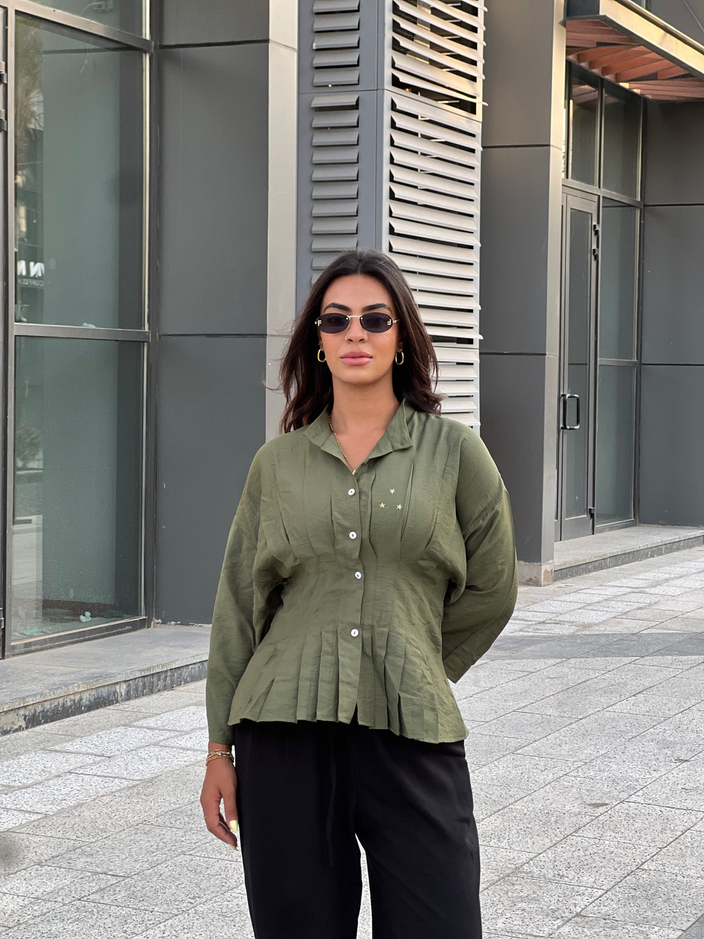 Shams Sleeved Fitted Shirt