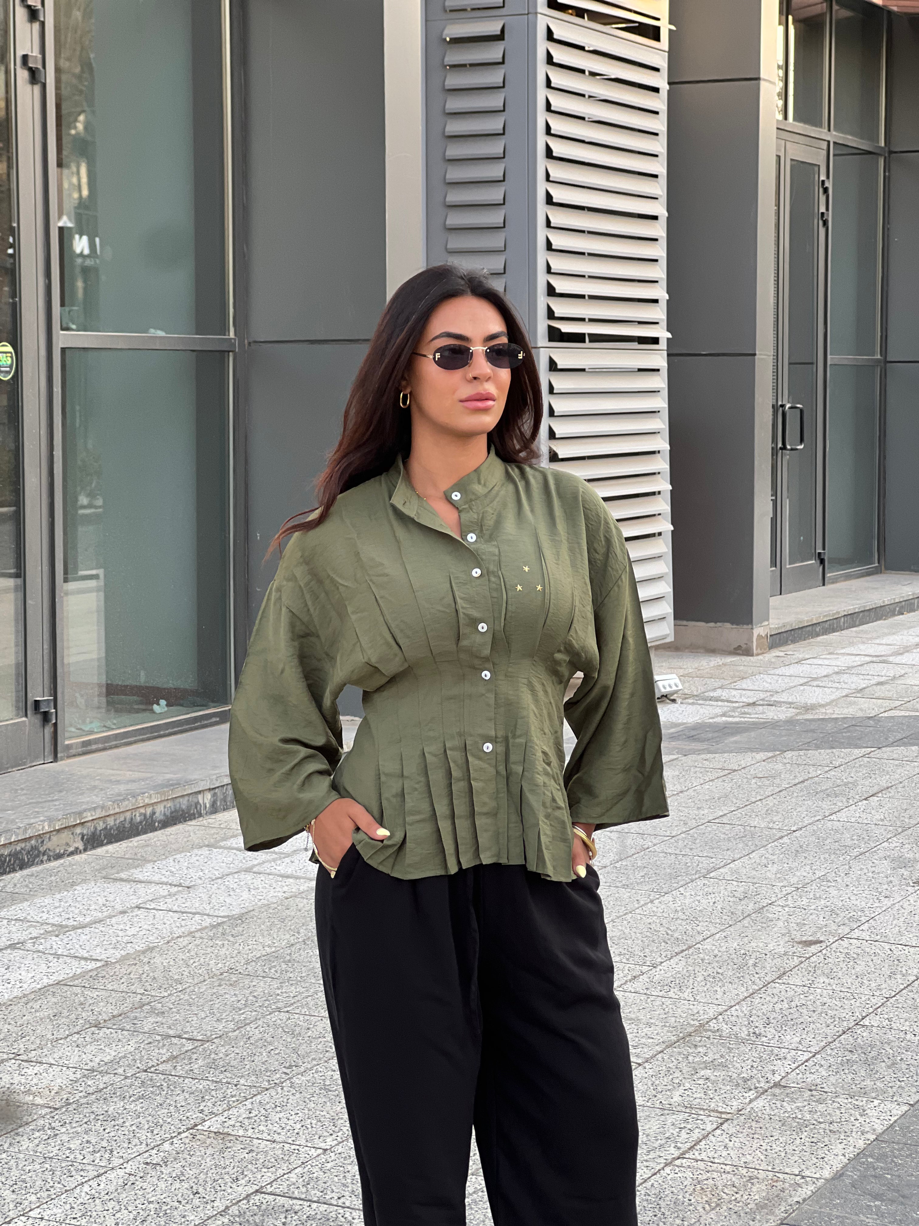 Shams Sleeved Fitted Shirt