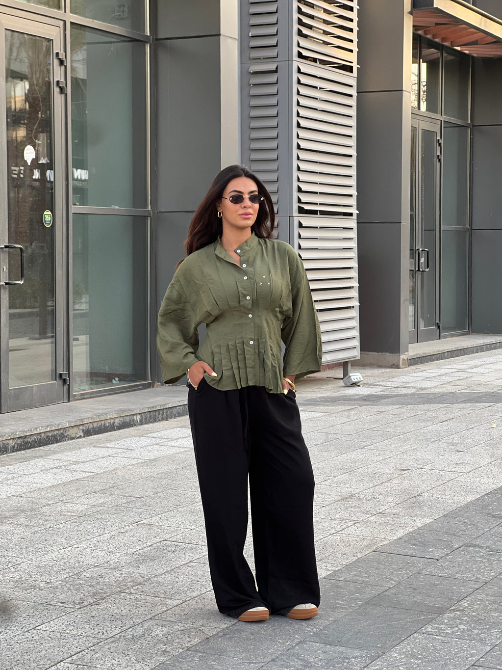 Shams Sleeved Fitted Shirt