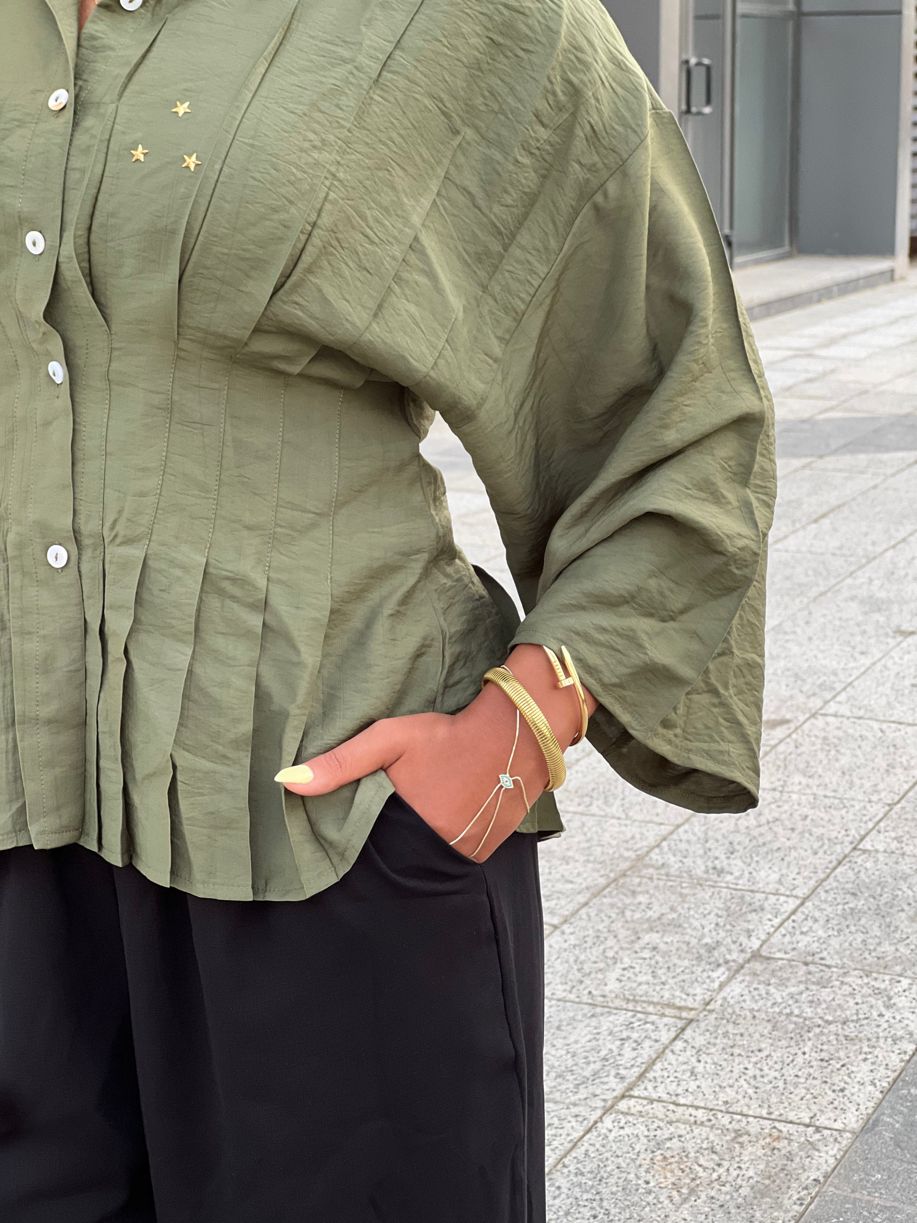 Shams Sleeved Fitted Shirt