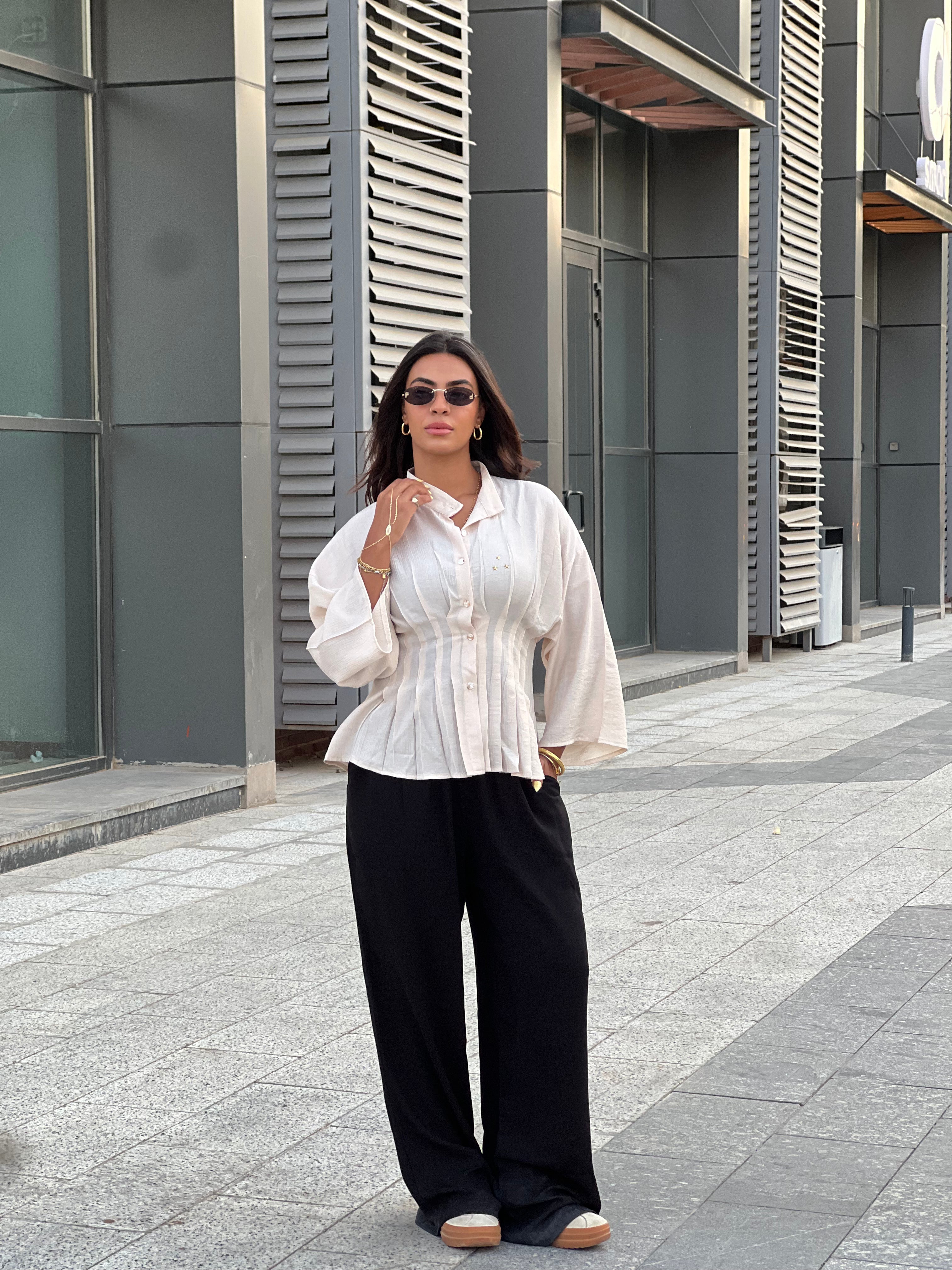Shams Sleeved Fitted Shirt