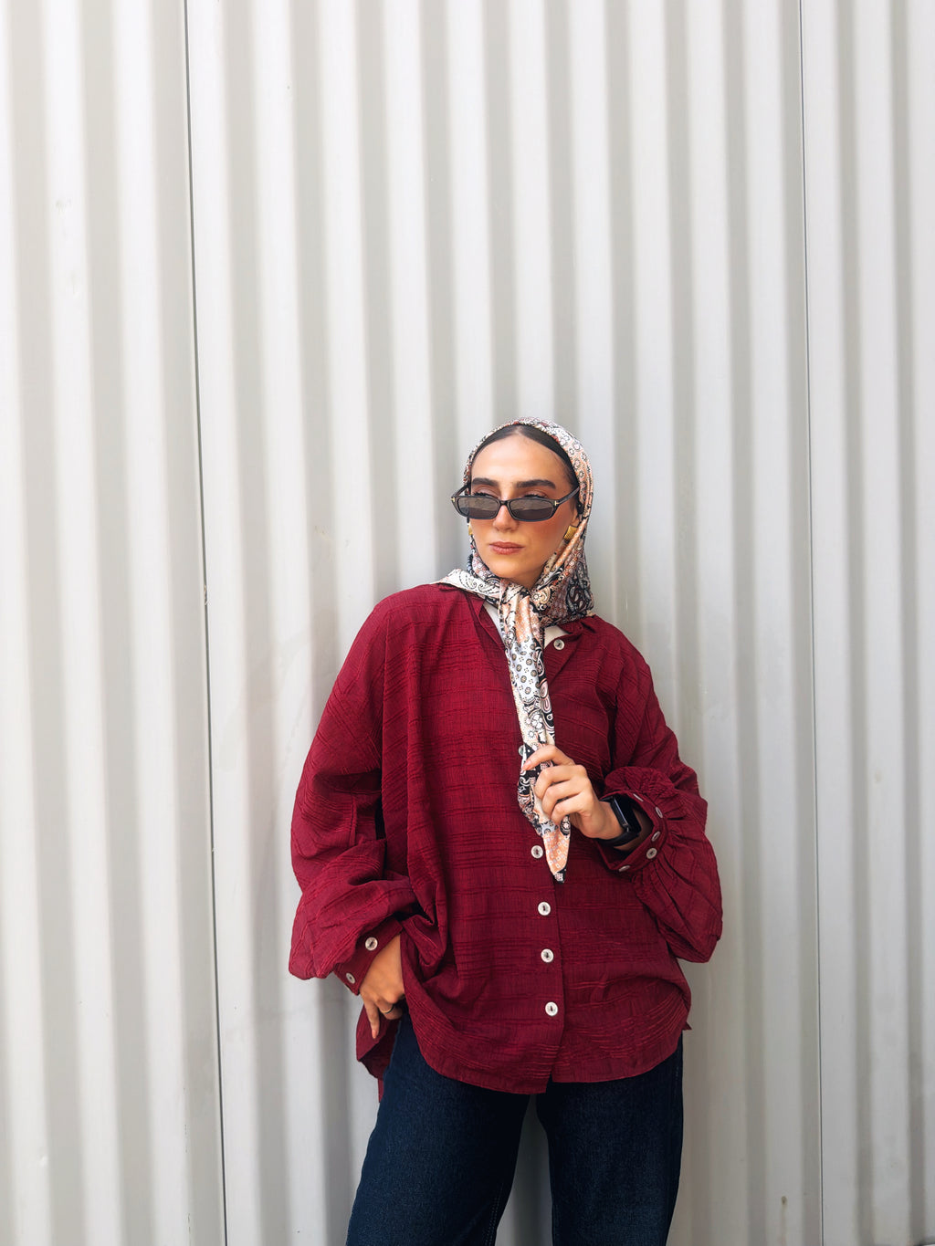 Sadaf Oversized Shirt