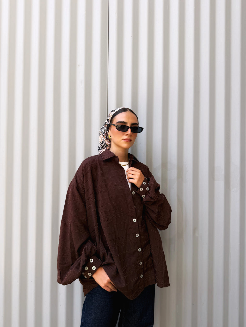 Sadaf Oversized Shirt